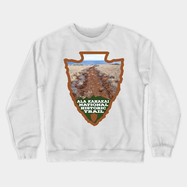 Ala Kahakai National Historic Trail photo arrowhead Crewneck Sweatshirt by nylebuss